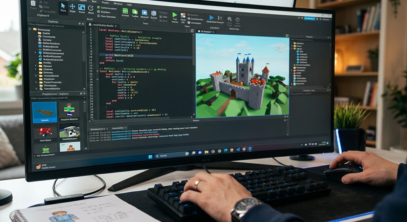 Roblox Studio hos Playwell Online